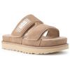 UGG Comfortable Thick Sole Fashion Sandals Women sandals Light-Gray-Brown 1129210-DRI