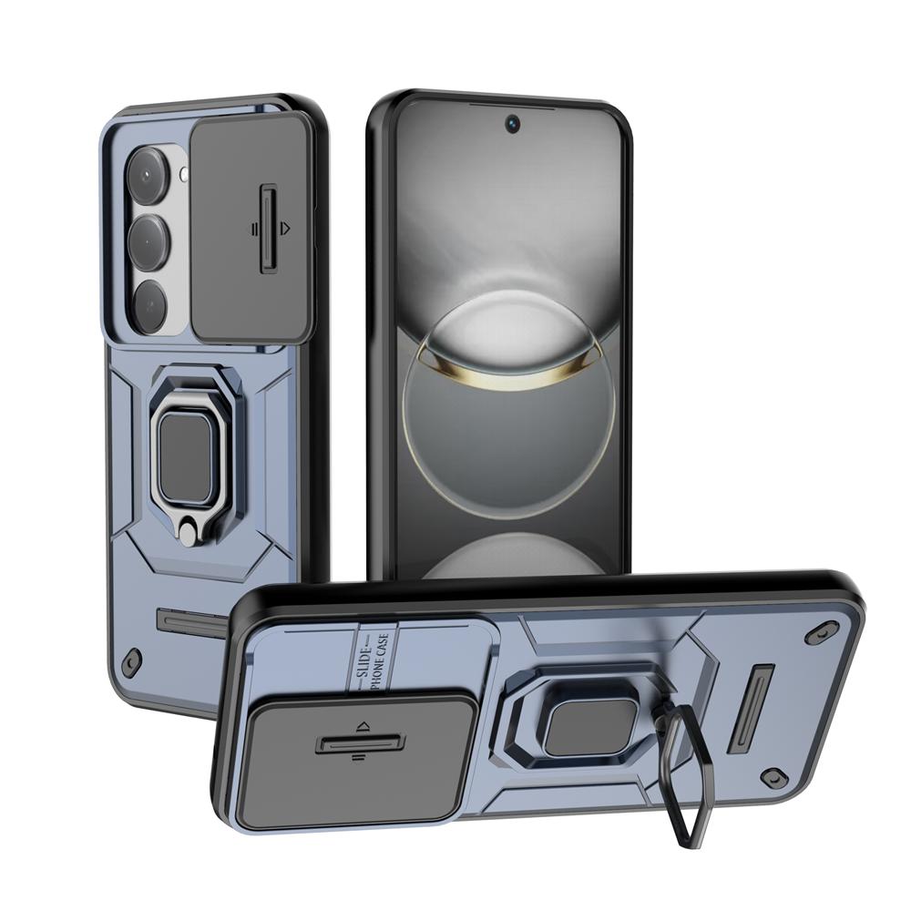 Pro Xiaomi Redmi 15 5G 169mm Pouzdro Magnetický Držák Prstenu Pancéřové Pouzdro na Telefon pro Redmy 15 Redmi15 5G Posuvný Kryt Kamery Ochrana Zadního Krytu