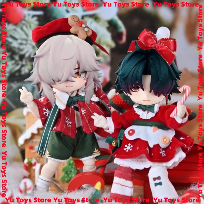 Official Christmas Nagi Animal Kindergarten ing Party Series Hanging Card Bjd Action Doll Desktop Decor Toy Christmas Gift