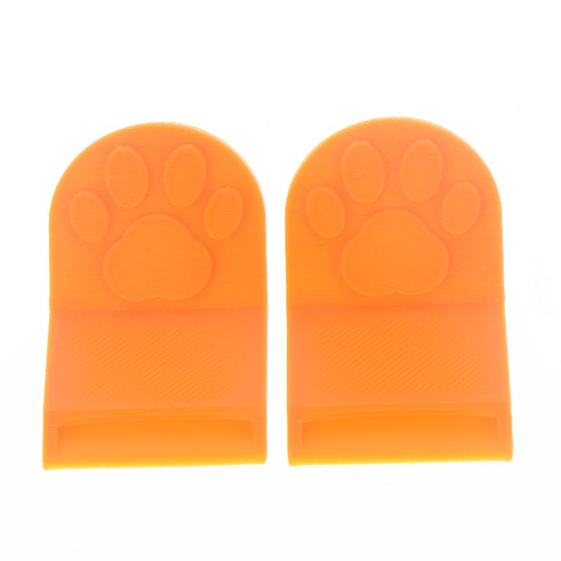 2Pcs Cat Food Can Opener Pet Cat Cog Food Bottle Opener Portable Non-Slip Easy Grip Easyclean Material Kitchen Tools