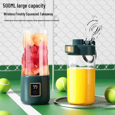 Tragbarer Multifunktionaler Mini-Entsafter und Küchenmaschine - Elektrischer Smoothie- und Fruchtbecher