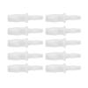 10Pcs Hose Barb Reducer Fitting PP Aquarium Air Pump Adapter for Silicone Tube Connection 4.87.9
