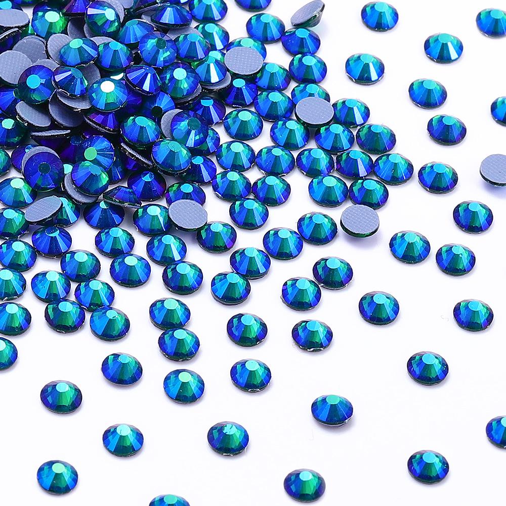 Hotfix Glass Rhinestone Crystal AB Effect High Quality Rhinestones Bulk Crystals Stones Garment Accessories for Clothing