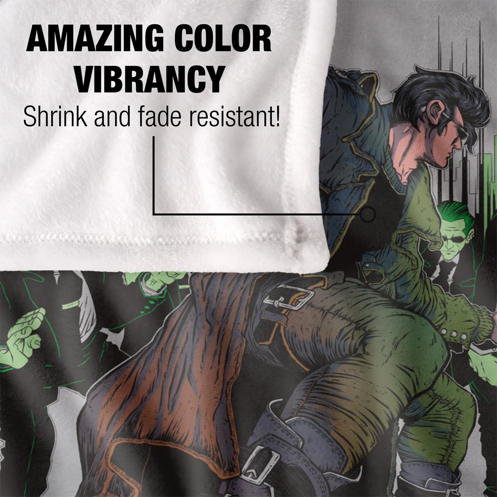 Matrix I Know Kung Fu Silky Supersoft Blanket