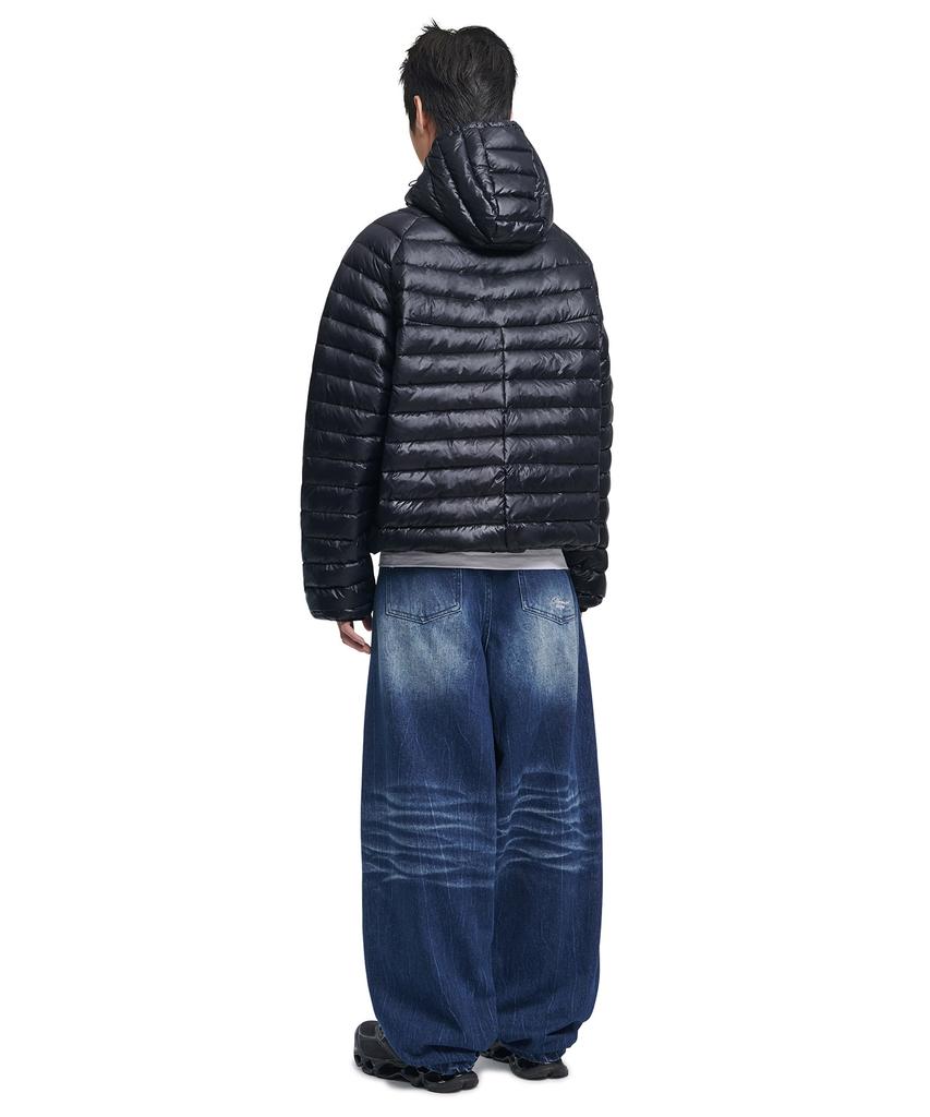 Nomaenyueol Washed Jumbo Denim Pants - Washed Blue