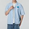 adidas Originals Comfortable Breathable Polo Shirt Men Tops Blue JI7230