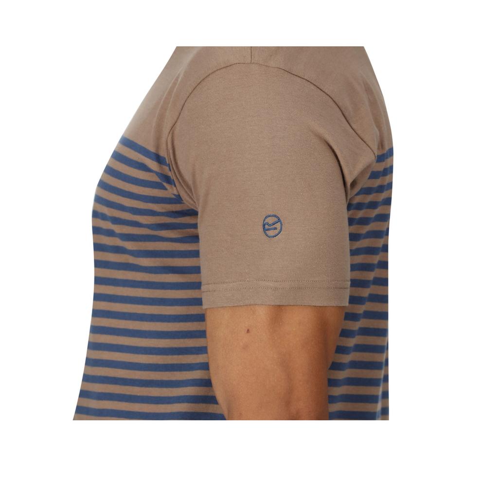 Regatta Mens Shorebay Striped Coolweave T-Shirt