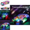 Colorful Led Light Music Car Toy For Boys Aged 2 To 8 Perfect For Christmas Gifts