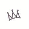 10 Pcs/Lot Alloy Rhinestone C Buckle Crown Water Drill Accessories Jewelry DIY Children's Crown Hair Headdress Decoration.