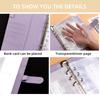 100 Envelope Challenge Binder Save Savings Challenges Loose-Leaf Binder Budget Binder with Cash Envelopes Money Organizer System