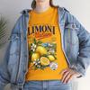 Limoncello Lemon Illustration T-Shirt and Kids Tshirt | Vintage Italian Amalfi Citrus
