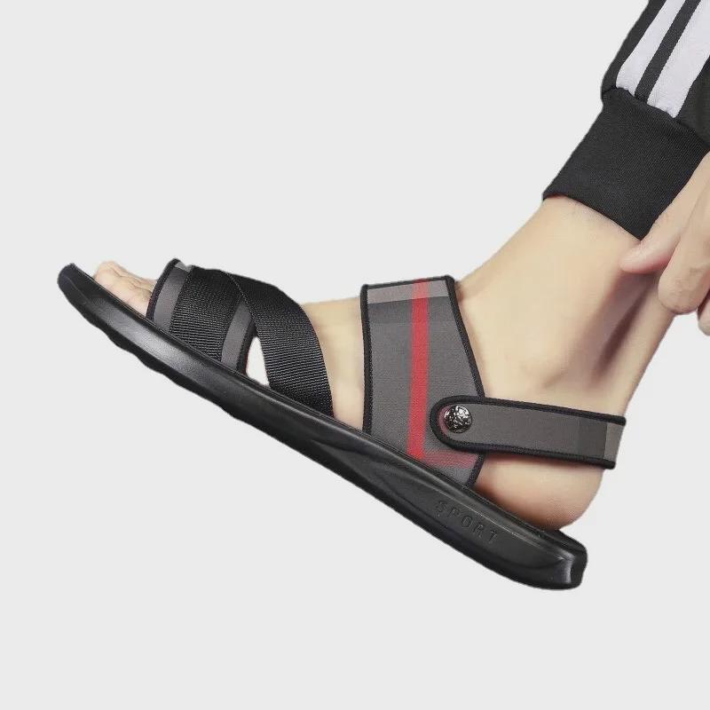 2023 Men's Trendy Korean-Style Non-Slip Outdoor & Beach Sandals