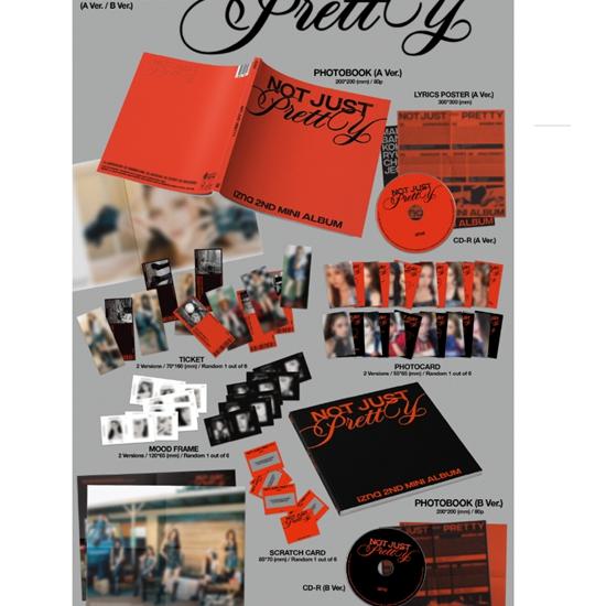 Izna - 2:a minialbumet [NOT JUST PRETTY] FOTOBOK Version. (Slumpmässig) 2025-09-30