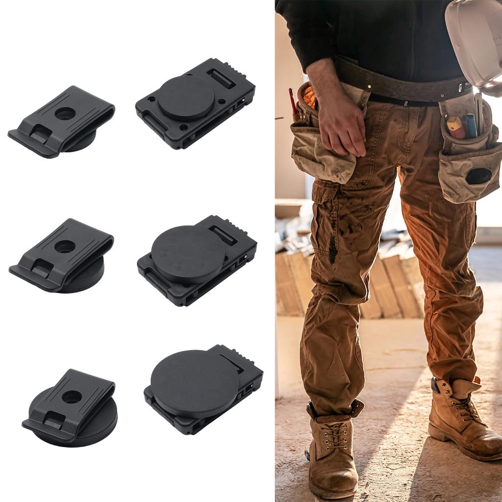 Hochbelastbarer magnetischer Werkzeughalter Gürtelclip-Set für Hammer Schraubendreher Schraubenschlüssel Magnetische Werkzeuge und Hardware-Organizer