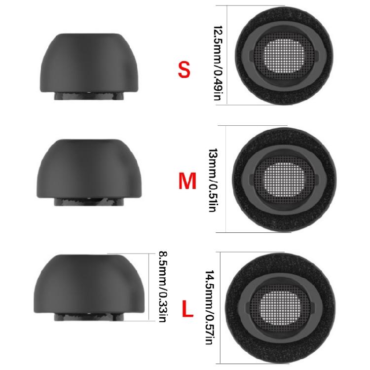 Optimals Comfort and Stability Eartips Ear Tips for Buds 3Pro, Ear Plug Earplug Comfortable Earbud Covers Replacement