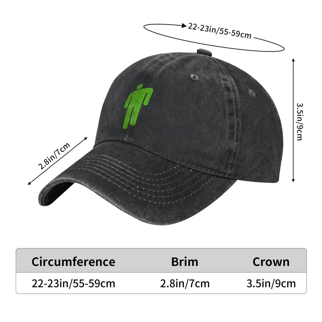 Hit Me Hard and Soft Baseball Cap Vintage Distressed Denim Headwear Unisex Style Outdoor Activities Adjustable Caps Hat