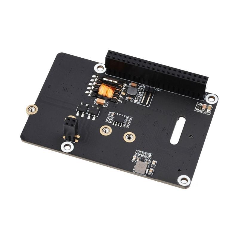 PCIe To M.2 Adapter Power over Ethernet Function For RPi 5 Support NVMe SSD 2230/2242/2260/2280 Fast Speed Read Write