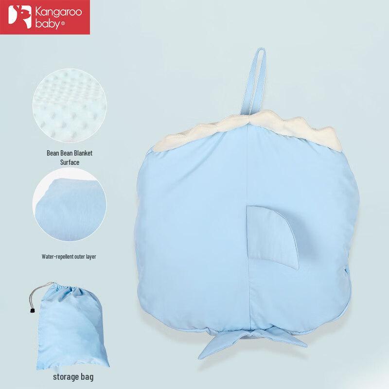 DAISHUZAIZAI Kids 2-in-1 Folding Pillow & Quilt