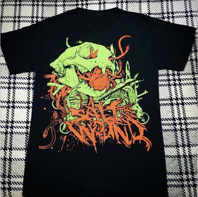 Collection Salt The Wound Band Heavy Cotton Black All Size T Shirt UR827 Unisex T-Shirt