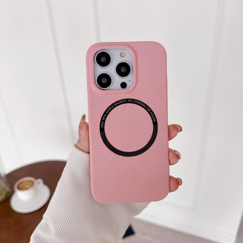 Wagsafe Magnetic Wireless Charging Solid Color Hard PC Phone Case For iPhone 16 Pro Max E 14 11 12 13 15 Pro Max Mini Back Cover