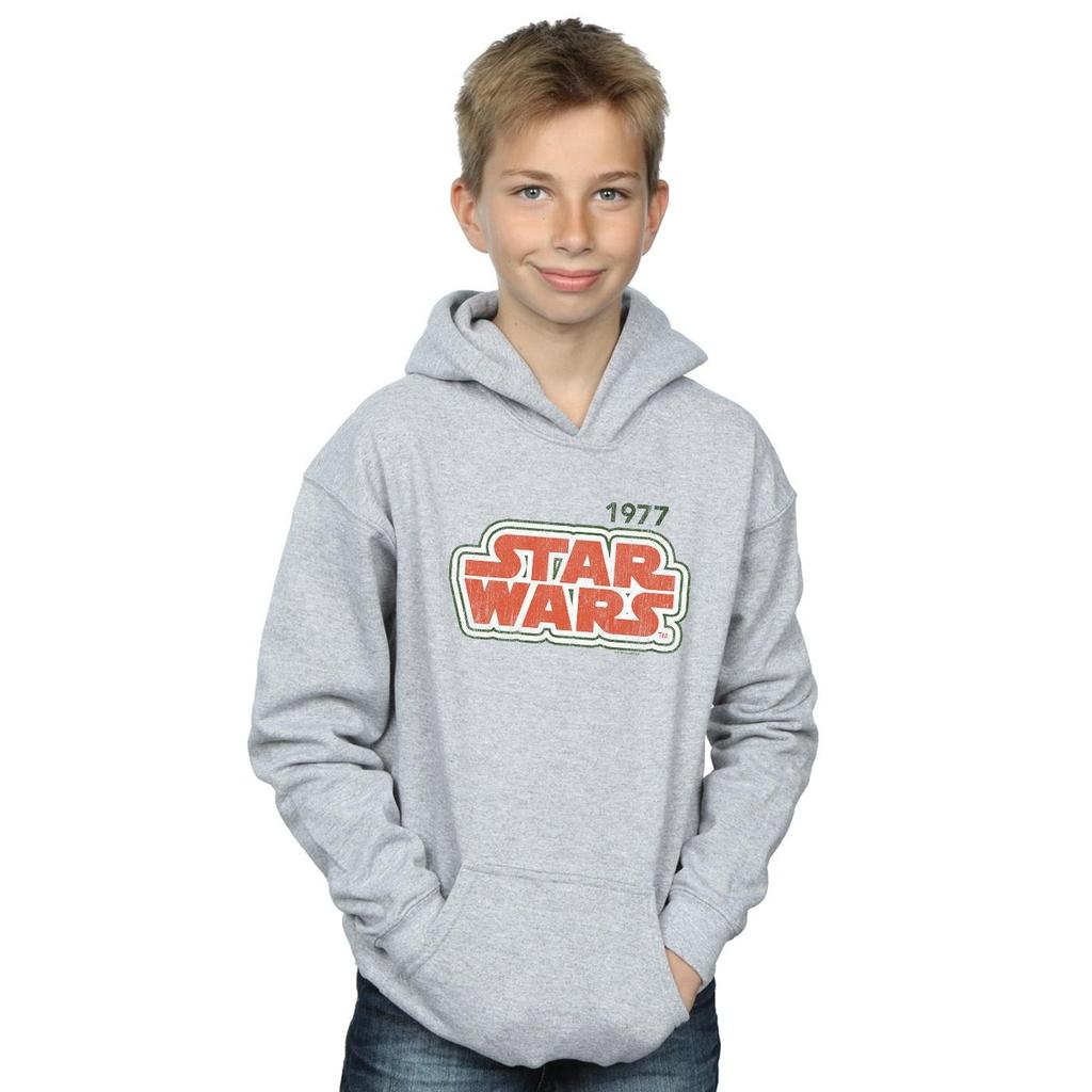 Star Wars Boys Retro Outline Hoodie