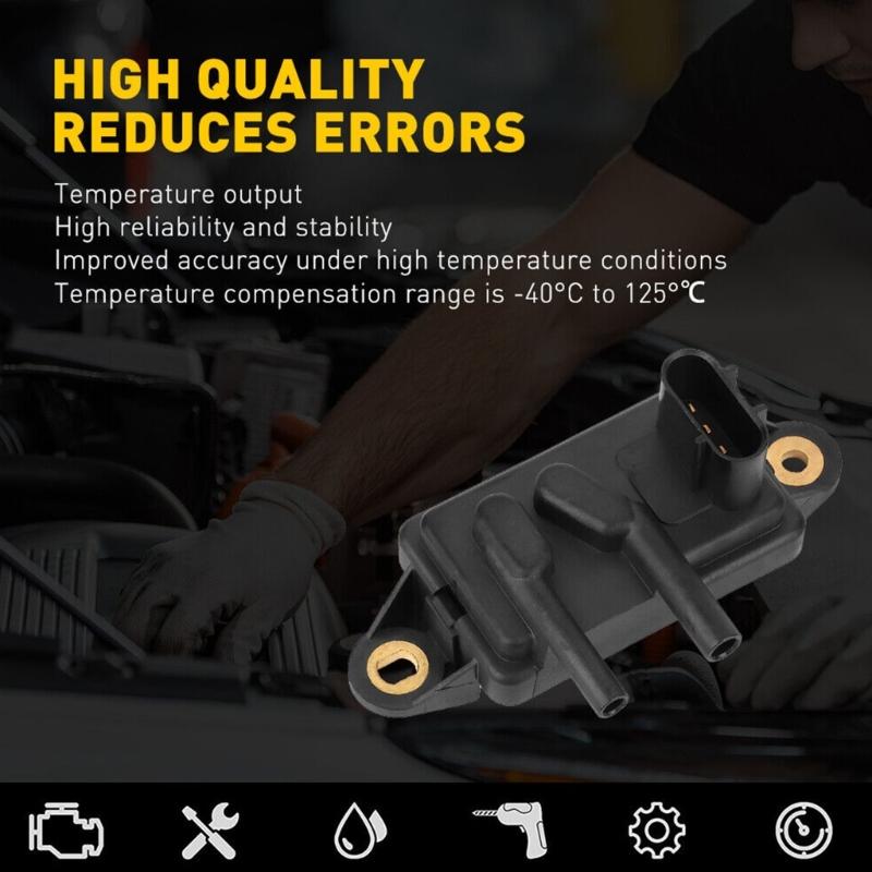 Exhaust Gas Recirculation EGR Pressure Sensor For F-150 F-250 F-350 F-450 B2500 VP8 EGR155 DPFE15 F77E9J460AA F4ZZ9J460B