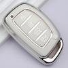 3 4-przyciskowe etui na kluczyk samochodowy TPU do Hyundai Ix35 I40 I20 I10 Tucson Elantra Creta Sonata Ioniq Accent Creata Pokrowiec na inteligentne piloty
