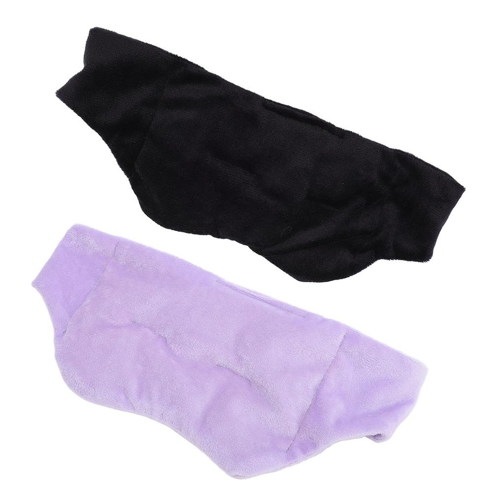 Sleeping Eye Cover Soft Comfortable Weighted Eye Cover Hook and Loop Fastener Closure for Nighttime