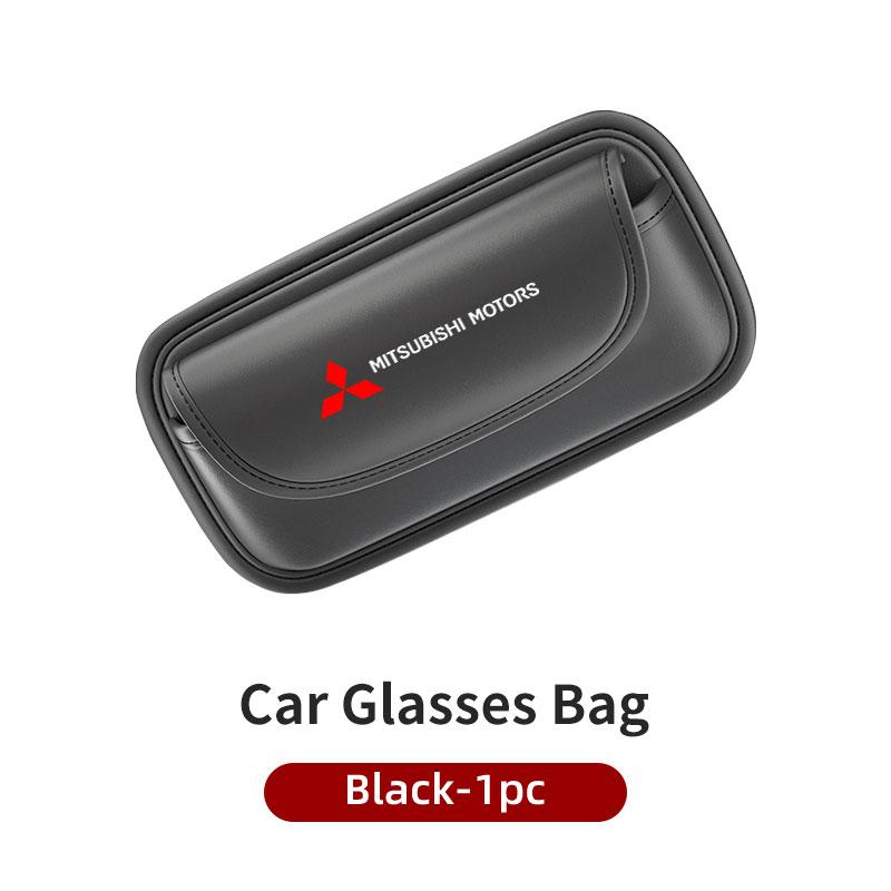For Mitsubishi Car Sun Visor Glasses Case Sunglasses Holder Storage Box Outlander Lancer Cross Colt Xpander Mirage Attrage