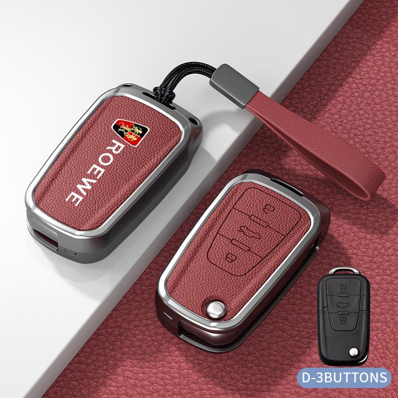 Fit for Roewe RX5 16-20, i6, RX8, RX3, EI5 Metal Key Cover