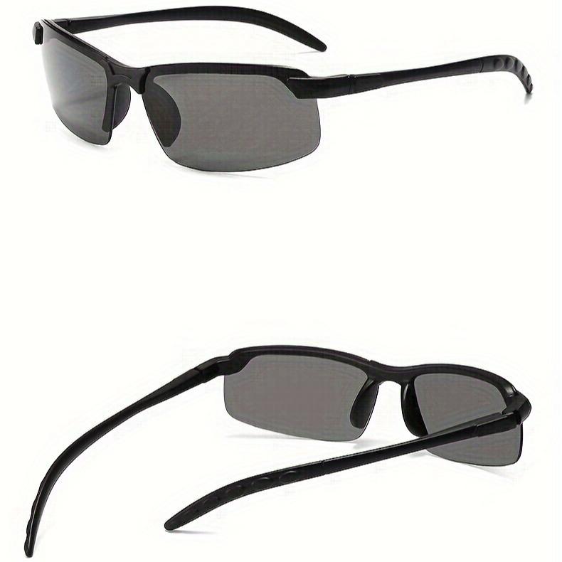 1pc/2pcs Driving Night Vision Glasses for Men Women, Drivers Semi Rimless Fashion Eyeglasses