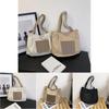 Urban Chic Nylon Tote Bag Large Capacity Stylish Grocery Shopping Bag With Zipper