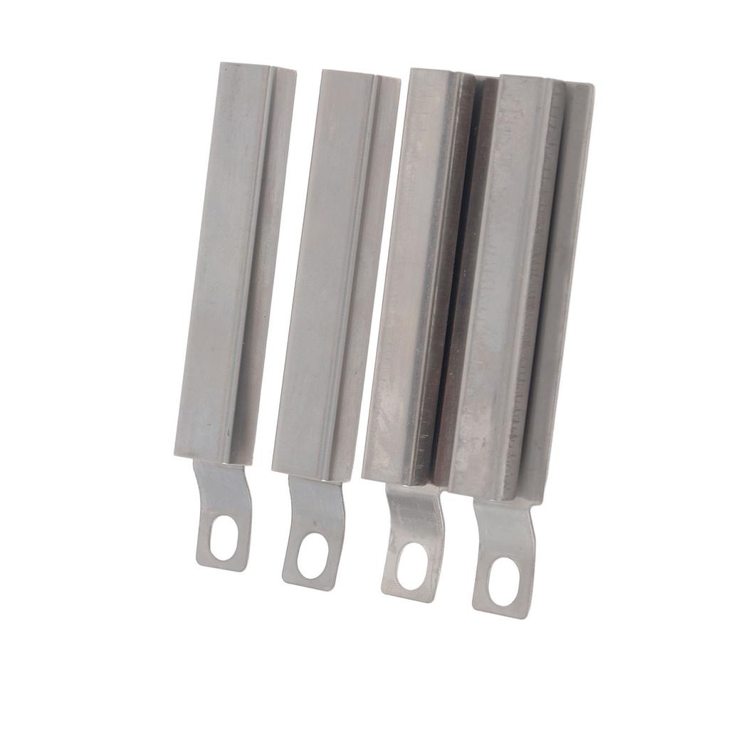 4 Set Adjustable Stainless Steel Crossover Tube Channel Burners Replacement Fit for Charbroil 463673517