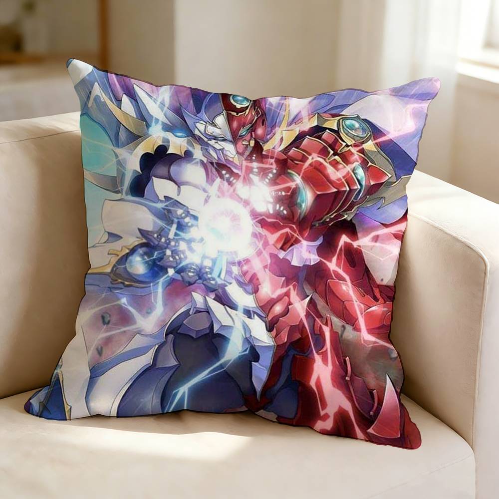 H-High School DxD Lssei Hyoudou  Square Double-Sided printed Pillow Case Bedroom Bedside Pillow Sofa Cushion Cover