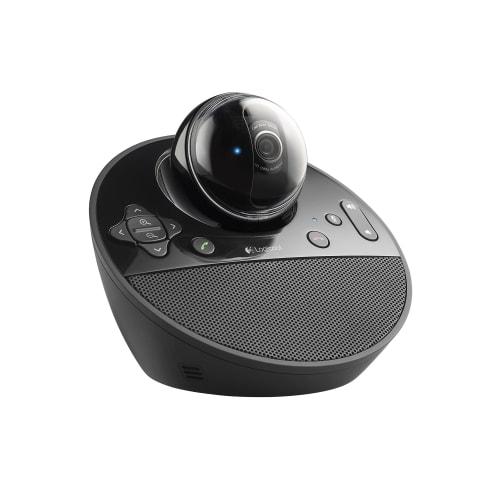 Integrovaná webová kamera a hlasitý odposlech Logitech Full HD 1080p Conference BCC950r Korekce světla Potlačení šumu pomocí mikrofonu Dálkové ovládání Reproduktor Web