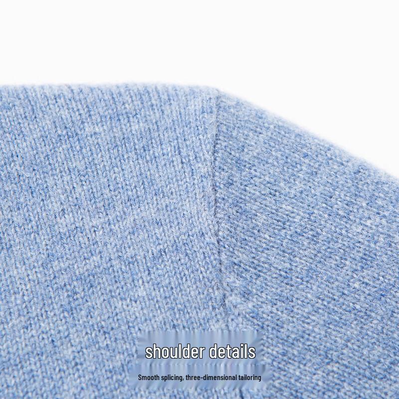 Hodo Premium Wool-Blend Lapel Pullover Sweater