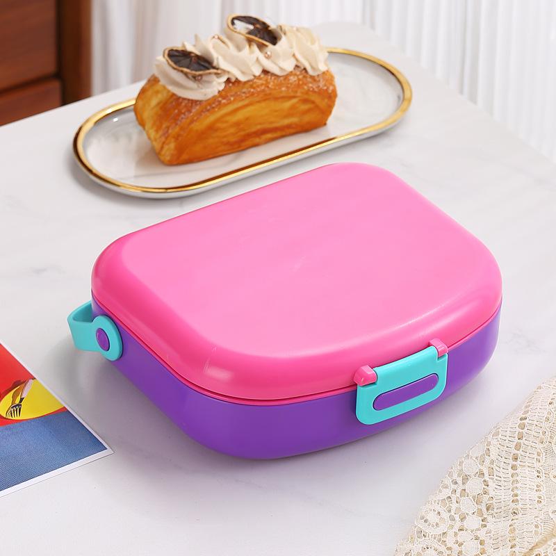 INS Compartmented Bento Lunch Box for Students and Children - Portable and Versatile Lunch Solution