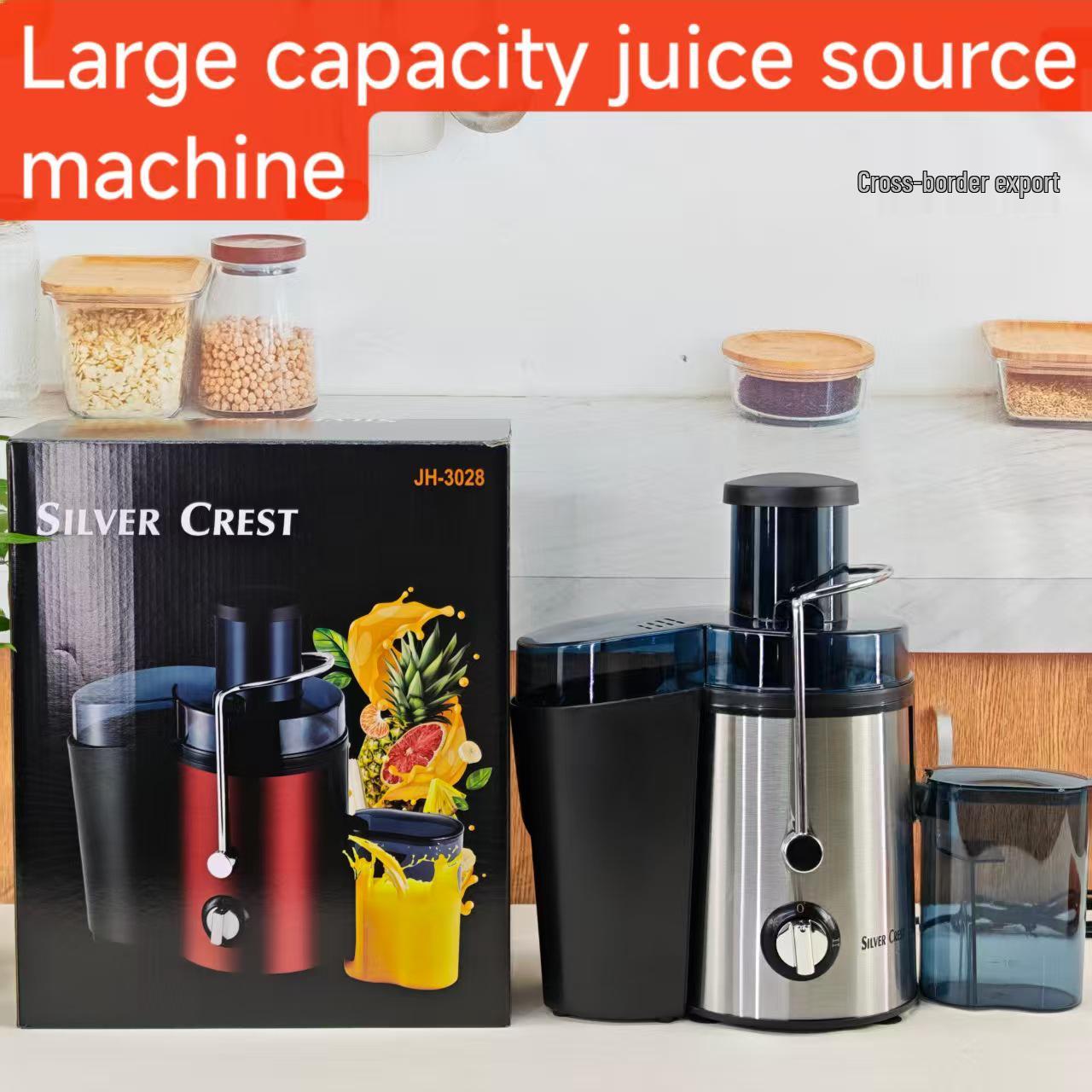 Automatic Filter-Free Juicer for Freshly Squeezed Fruits & Vegetables EU Plug (220V)