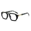 Trendy High-End Aviator Sunglasses for Men: Square European and American Fashion