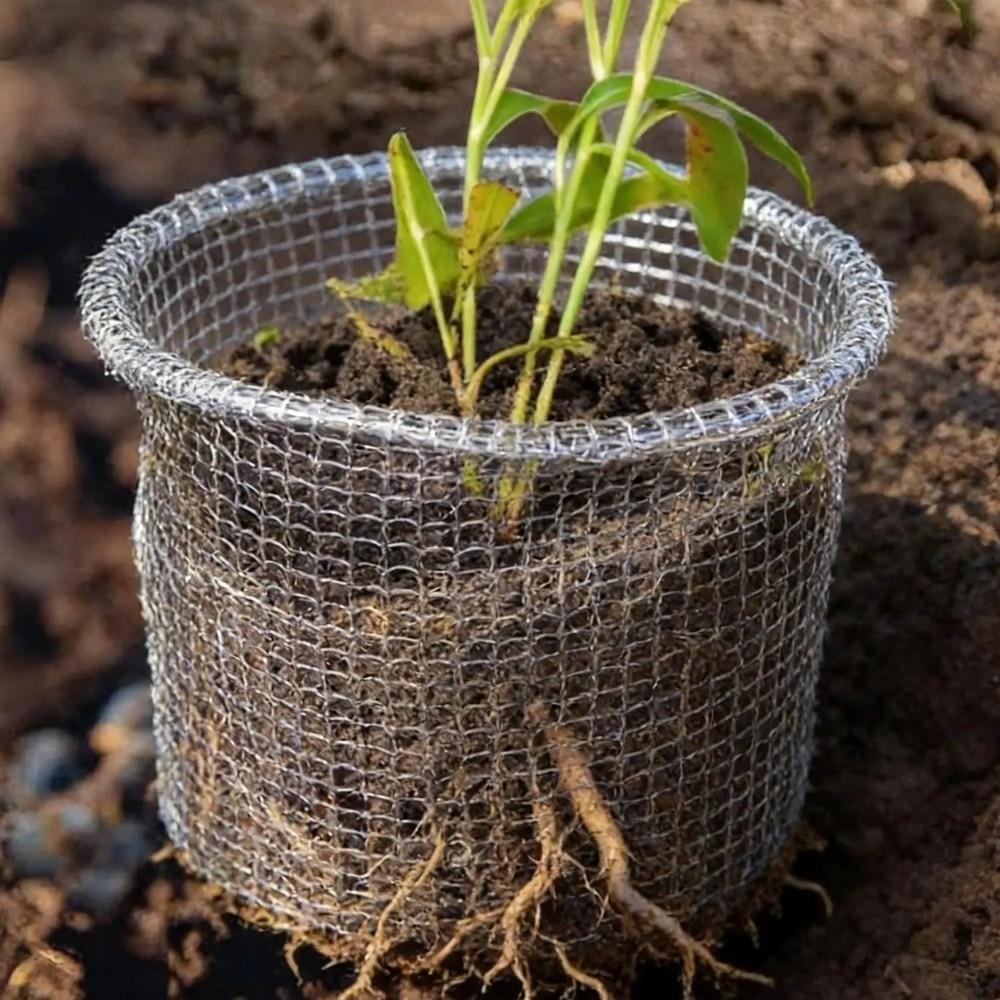 Rat Prevention Plant Root Protection Cover Protective Mesh Bag  Flower Bulbs Protection