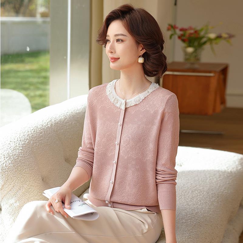 

Элегантный весенний вязаный свитер для женщин - Изысканный стиль для возраста 40+ 4XL (145-160 lbs)