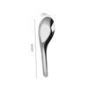 Lu Fenglai 304 Stainless Steel Deepened Flat-Bottom Soup Spoons