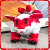 Roblox Nine Tailed Fox Grow A Garden Block Style Soft Stuffed Plush Toys For Game Fans Bedroom Decor Play Companion