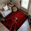 Ronaldo's Legacy Design Teppich für Esszimmer Arbeitszimmer Schlafzimmer Spielzimmer Rutschfester Teppich Dekorieren Büros Geburtstags-/Weihnachtsgeschenk