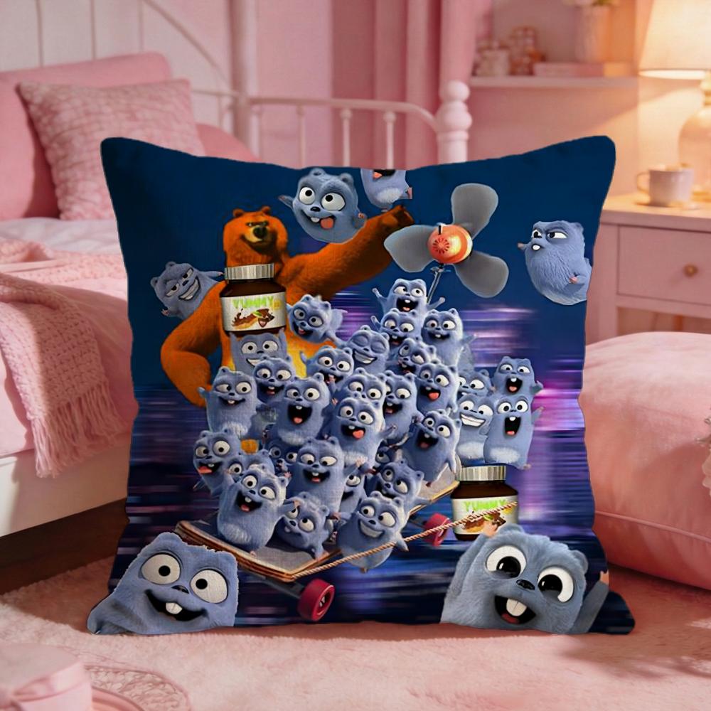 GGrizzy the Lemmingss Cushion Cover Premium Comfort Reversible Pillow Cove Two in One Design for Any Room Car Interior