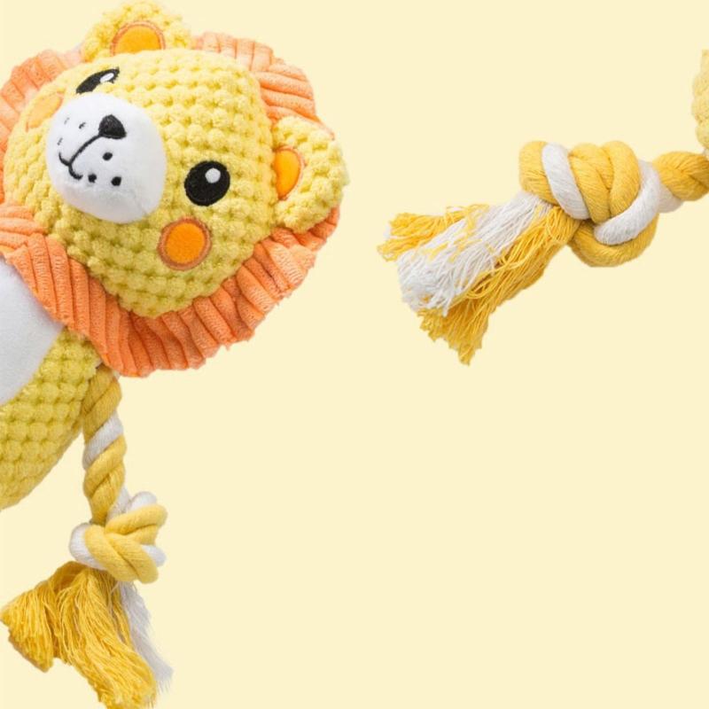 Funny Dog Squeak Toys Puppy Toy Cute Stuffed Chew Toys for Dog Teething Soft Plush Cool Stuffed Dog Toys