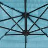 Vidaxl Garden Parasol On Steel Pole, Blue, 288X288X225 Cm