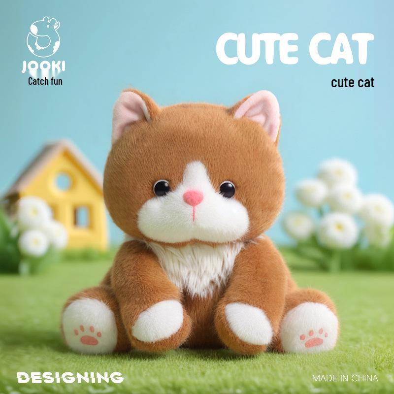 Adorable Dazed Meow Star Kitten Plush Toy – Soothing Companion for Children