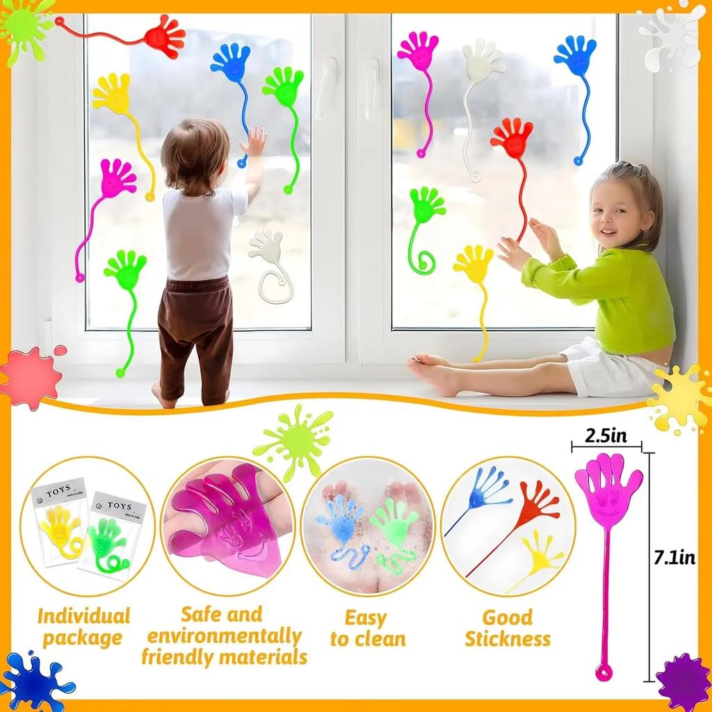 5-20pcs Mini Fun Sticky Children's Sensing Toys Birthday Party Favorite Classroom Prizes Guest Gifts Gift Bags Fillers