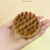 Multi-Functional Wood Therapy Massage Comb Scalp Head Massager Natural Garapa Circular Tooth Guasha Scraping Body Massager